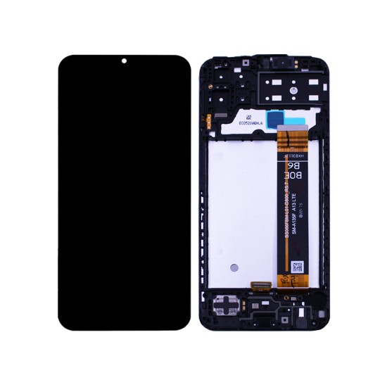 Touch+Display+Frame Samsung Galaxy M13 4G 2022/M135 Service Pack Black